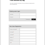 2011 stylesheet example - login and register forms